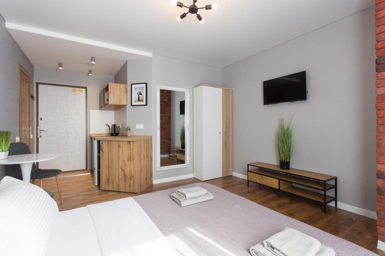 Studio With City View - Hrekivska Str. 5-1 Harkiv Dış mekan fotoğraf