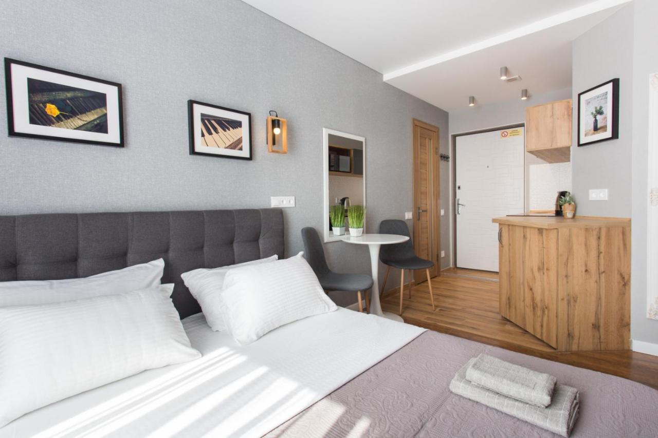 Studio With City View - Hrekivska Str. 5-1 Harkiv Dış mekan fotoğraf